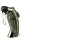 Premium® Single Jet Torch Lighter w/ Saftey Lock & Gift Box (Gun Metal)