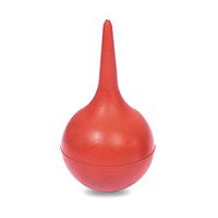 ReFaXi Rubber Suction Ear Washing Ball Syringe Squeeze Tool (Orange, 30ml)