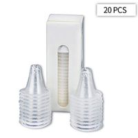 Ear Thermometer Probe Covers Refill Caps Lens Filters for All Braun ThermoScan Models and Other Types of Digital Thermometers Disposable Covers 20 PCS