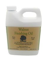Chalk Mountain Brushes 32oz Walnut Oil Food Safe Finisher. Great for Wooden Utensils. Preserve and Beautify Unfinished Wood.