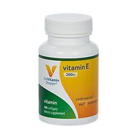 Vitamin E 200IU Natural Source, Supports Healthy Cardiovascular System, Immune Health Eye Health Once Daily (100 Softgels) by The Vitamin Shoppe