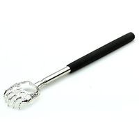 LING'S SHOP Ultimate Portable Bear Telescopic Claw Stainless Back Scratcher Extend to 22.8" (Black)