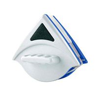 HSada Double-Sided Window Cleaner Glass Wiper Magnetic Cleaning Tools Useful Surface Cleaning Brush with Ergonomic Handle Design for High-Rise Double Glazed Windows Thickness 3-8mm