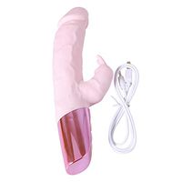 PTS 7 Frequencies Dual Head Vibranter Body Msager Stick Waterproof g Sporter Swaying Six Toy for Women (Skin Coulor)