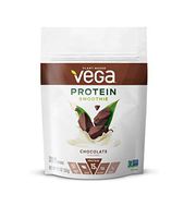 Vega Protein Smoothie, Chocolate, 10 Servings, 9.2 Ounce Pouch, Plant Based Vegan Protein Powder, Keto-Friendly, Gluten Free, Non Dairy, Vegan, Non Soy, Non GMO (Packaging May Vary)