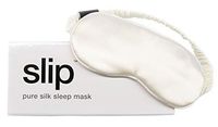 Slip Pure Silk Sleep Mask, White - 100% Pure Mulberry Silk 22 Momme Eye Mask with Elastic Band from Slip Pure Silk Pillowcase