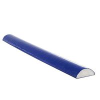 Cando Fabrication Enterprises Foam Roller - Blue TufCoat Open Cell Foam, X-Firm - 4 x 36 Half-Round