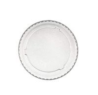 Compostable Lid for Compostable PLA Cup, Condiment Portion Size, 2 Ounce, Clear, 62mm Diameter Opening, 2500 Pack