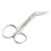 WDL Lister Bandage Scissors with ONE Large Finger Ring (Size 5.5")