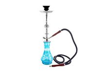 1 hose 20" Blue Hookah shisha nargila hookahs narguile nargile glass Vase pipes
