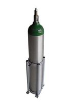 FWF Oxygen Cylinder Truck/Floor Mount Stationary Holds 1 (D OR E Style) CYLINDERS Diameter 4.3" Made in USA