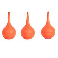 YUOCEAN 90ml Ear Syringe Ear Washing Rubber Suction Sucker Squeeze Bulb 3 PCS