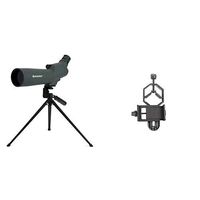 Celestron 20-60x 60 MM 45 Degree UpClose Spotting Scope with Basic Smartphone Adapter