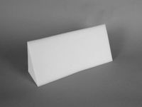 Backbacker, Firm - Basic Model; 20 inches Long; Wedge Bed Pillow; Over 1,000 Sold on 3 Continents. Designed to Improve Resting on The Side. We Ship Expedited at no Additional Cost.