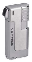 Vertigo by Lotus Governor Pipe Lighter w/Pipe Tamper & Pouch (Chrome)