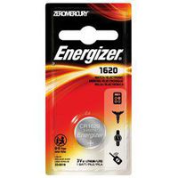 Energizer R Lithium Watch/ Electronic Battery #1620 3-Volt-2Pack