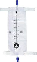 Urinary Leg Bag with Twist Valve - 1000ml - Sterile - Each