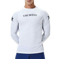 Surfing Shirts Men 2019,Liraly Men's Coloured Alphabet Sea Surfing Quick Dry Tights Top