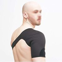 HELIALTH Shoulder Brace, for Women and Men, Left, Right Arm,Dislocated AC Joint, Tendonitis and Fracture, Shoulder Compression Sleeve,Right