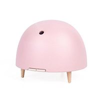 ZEIGGA LAB Essential Oil Diffuser Ultrasonic Cool Mist Humidifier,Bamboo Fiber+Real Wood Aroma Diffuser 200ML,Adjustable Mist Mode, Auto Shut-Off & Interval Timer Office Home Study Yoga,Pink