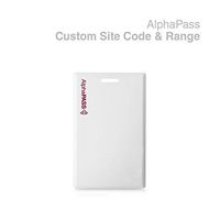 Same Day Custom Programmed AlphaPass Clamshell Proximity Card for Access Control. Replaces HID 1326 ProxCard II. Standard 26 bit H10301 Format. Choose Your Facility Code & Range. (Singles)