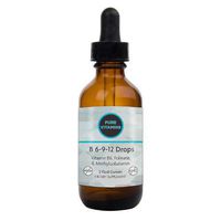 B 6-9-12 Drops Vitamin B6 Folinate & Methylcobalamin 2 OZ