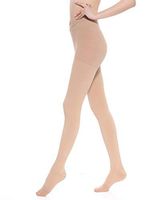 Medical Grade Compression Pantyhose (Close Toe) Women Men- Opaque Compression Stockings Pantyhose Support Patyhose Firm Graduated Support 20-30mmHg Helps Relieve Symptoms of Mild Varicose Veins