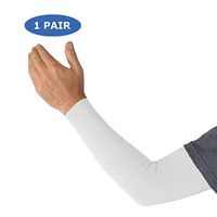 Kinship Comfort Brands® True Graduated Compression Arm Sleeves Therapeutic Support for Arm Muscles for Men & Women | Moisture Wicking, Fabric | UV Sun Screen | ONE Pair (Available in Sizes S,M,L,XL)