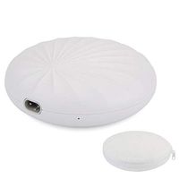 YB-DD Rechargeable Electric Hot Water Bottle with Soft Touch Cover - for Body Hand Foot Warming Pain & Swelling Relief, Stays Warm for up to 6 Hours!,White