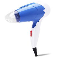 QAZWSXE Folding Hair Dryer,Mini Hair Dryer,Hair Dryer Constant Temperature Hair Care Effectively Reducing Noise Hook Design Stable and Efficient Long Service Life