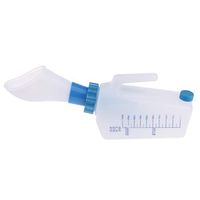 LoveinDIY Female Pee Urinal Bottle Night Drainage Container Car Taxi Toilet Collector - Blue