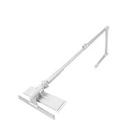 THBEIBEI Stainless Steel All-Purpose Squeegee U-shaped Handle Telescopic Hangable For Mirror Car Window Glass Cleaning Tool White 13624.5cm