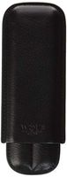 WOLF Blake 2 Piece Cigar Case, Black