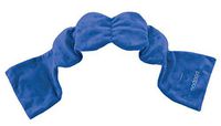 Nodpod Bead Filled Sleep Mask & Eye Pillow | Patented Light Blocking Designs for Sleeping, Travel & Relaxation | Machine Washable, BPA Free Gel Microbeads (Blue)