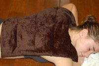 Herbal Concepts HCBACK-Dark Chocolate Herbal Comfort Back Wrap