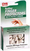 CVS Rubber Finger Protectors 25 count