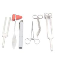 LAJA IMPORTS - Tuning Fork Lister Bandage Scissor Taylor Hammer Kelly Forceps - 6 Piece KIT