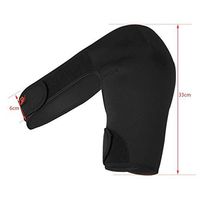 Adjustable Breathable Gym Sports Care Single Shoulder Support Back Brace Guard Strap Wrap Belt Band Pads Black Bandage Men/Women