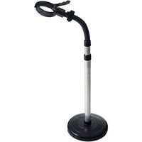 anne210 Hair Dryer Stand Hands Free Hairdryer Holder,Hair Dryer Stand with Non-Tipping Base - Height/Angles Adjustable Hair Blow Dryer Holder Women Styling Stand On Floor Hands Free Blow Dryer Holder