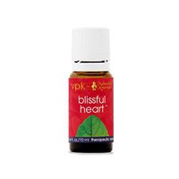 Blissful Heart Aroma Oil | 0.34 fl. oz./10 ml | Herbal Essential Aromatic Oil for Uplifting the Emotions | With Rose, Peppermint & Sandalwood Oils | Aromatherapy | Soothe Your Mind for Inner Happiness