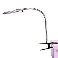 Loupe Desktop Illumination Magnifier with LED Light 2.5X 5X HD Lens for Book Reading Jewelry Identification Watch DIY Crafts Engraving and Repair 90mm ABS Magnifier