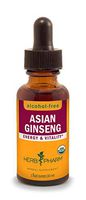 Herb Pharm  Asian (Panax) Ginseng Liquid Glycerite for Energy and Stamina, Alcohol-Free Glycerite, 1 Ounce