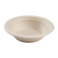 Karat Earth 12 oz (350ml) Bagasse Bowl, Round, Natural - 1,000 ct