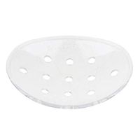 SM SunniMix Clear Plastic Ventilated Eye Shield - Needed After Surgery - Such as Cataract Surgery - Clear, 11 Holes