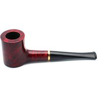 Mr. Brog Handmade Tobacco Smoking Pipe - Poker Mahogany - Mediterranean Briar Wood