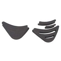 Heallily Shoe Filler 1 Pair of Thickened Sponge High-Heeled Pad for Shoes Too Big Inserts Shoe Filler (Black)
