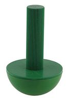 CanDo Wrist - Forearm Exerciser, Medium, Green, Handle and Ball