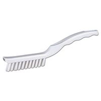 IMP225 - Tile and Grout Brush, 9quot; Handle, 3 1/2quot; Brush, White, Plastic/Nylon