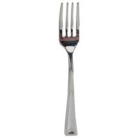 Club Pack of 288 Classic Metallic Silver Mini Plastic Party Forks