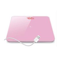 DQIDH Digital Electronic Scales Human Scale Square Mini Scale Home Electronic Weight Scale Measurement Weight Advertising Gift Scale